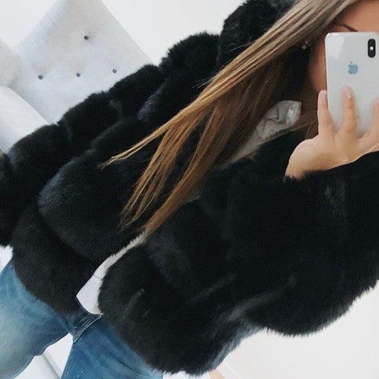 Manteau Fourrure Lapin