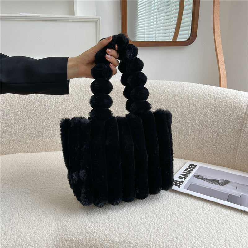 Sac Bandoulière Peluche Chic