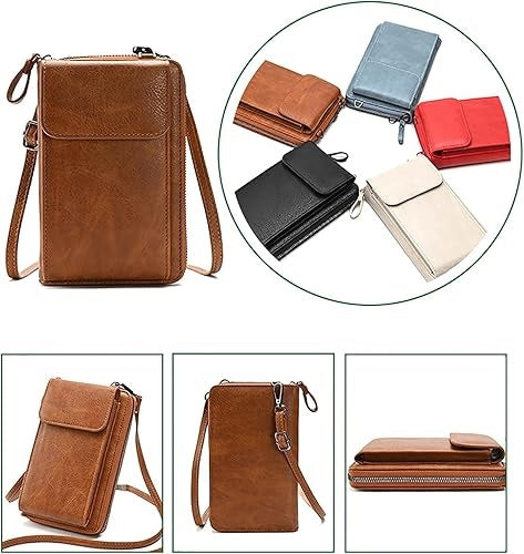 Portefeuille Bandoulière Cuir