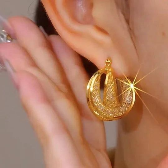 Boucles d'oreilles luxe