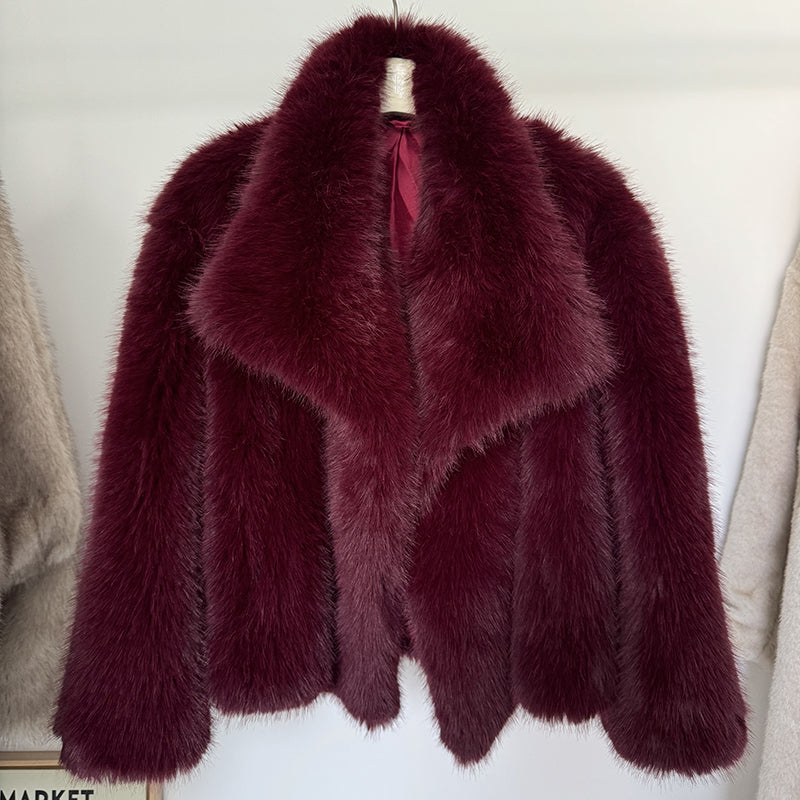 Manteau Peluche Chic