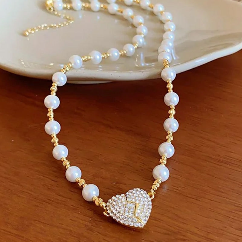 Collier Coeur Magnétique