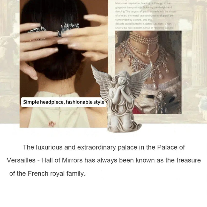 Pince à cheveux en strass