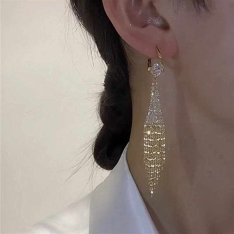 Boucles d'oreilles en zircon