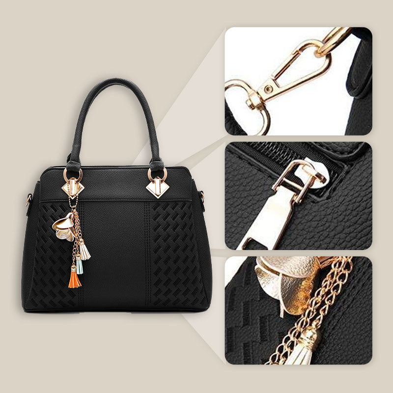 Sac à main tendance avec franges