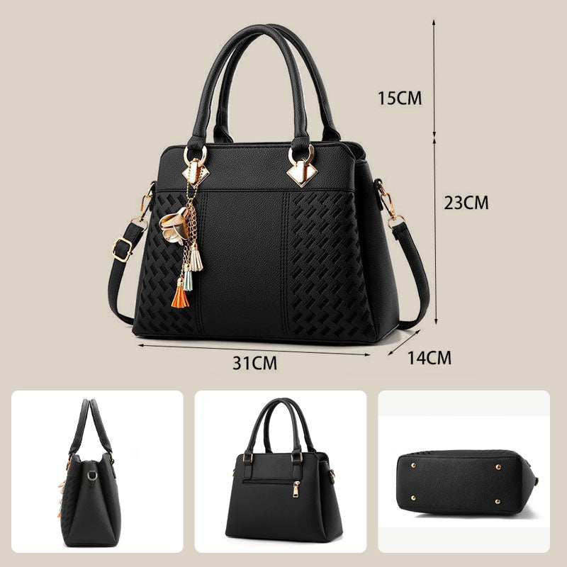 Sac à main tendance avec franges