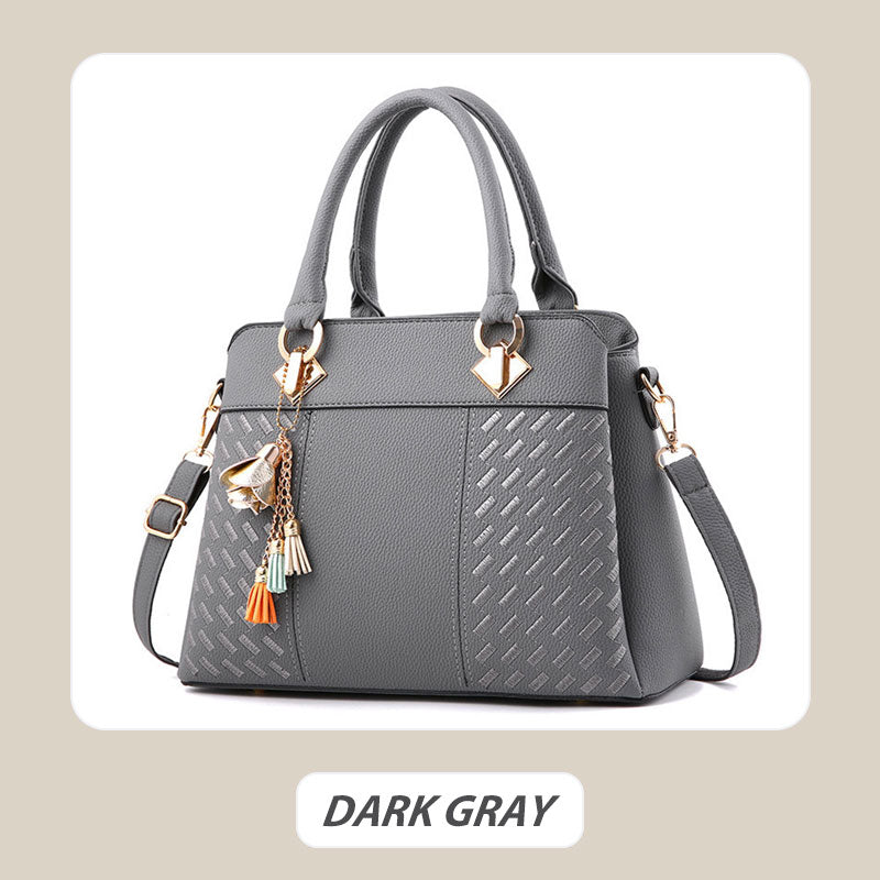 Sac à main tendance avec franges