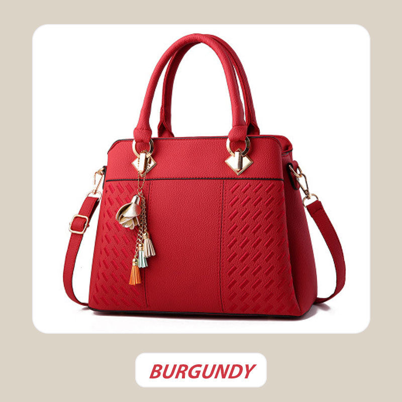 Sac à main tendance avec franges